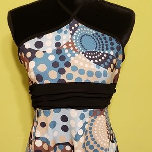 VOL. 1, Multi Color Halter Top, XL